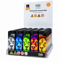 Jet flame aanstekers - turbo aansteker -  50 stuks - Lion