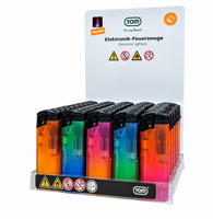 Aanstekers - turbo vlam - tray van 50 stuks - windproof aansteker