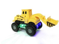Speelgoed Graafmachine - Led lichtjes en muziek - Engineering World Truck
