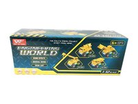 Speelgoed Graafmachine - Led lichtjes en muziek - Engineering World Truck
