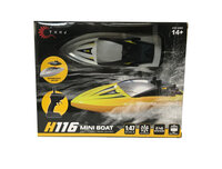 Rc mini Boot H116 - Radiografisch bestuurbaar boot 2.4GHZ - 1:47 
