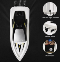 Rc mini Boot H116 - Radiografisch bestuurbaar boot 2.4GHZ - 1:47 
