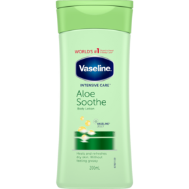 Vaseline Vaseline Aloe Soothe Body Lotion - moisturizing lotion - softens and repairs dry skin 200ml