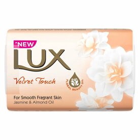Lux Zeep - Velvet Touch - Bar Soap - Jasmine &amp; Almond Oil - 80 gram
