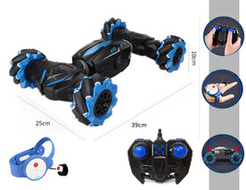 Rc Stunt auto 4WD 1:10 - handbestuurbare Gesture car - Twist Off-Road 2.4ghz 