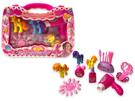 Speelgoed make up koffer - My little pony - Beautycase incl. accessoires set 