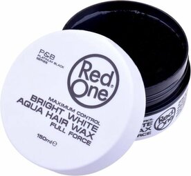 Red One Maximum Control Bright White Aqua Hair Wax 150 ml