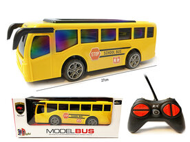 Radiografisch Bestuurbare Bus - 3D Led Licht - RC Tour Bus Speelgoed 