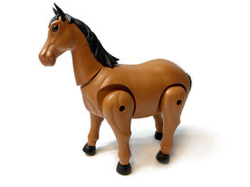 Speelgoed paard - kan lopen en paarden geluiden maken - interactieve - met bewegende staart  - Runing Horse 22CM