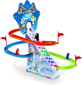 Penguin Race - pinguin glijbaan -  speelgoed  pingu&iuml;n  - 42CM