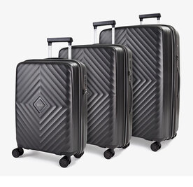 suitcase set in charcoal - 3 piece set Rock