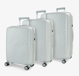 luggage set in Pearl Gray - 3-piece set Rock