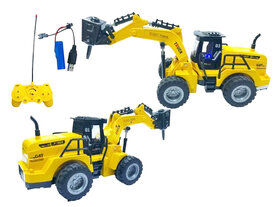 RC Boorwagen speelgoed voertuig - 1:50 - Radiografisch werkvoertuig