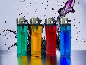 aanstekers blister van 4 stuks.