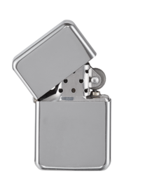 Vuursteen - Benzine aansteker - Klassieke aansteker - Zilver - TOM&reg;