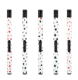 Gas aanstekers - Poker - 5 stuks - navulbaar - TOM&reg;