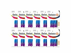 Batteries Deleex AAA R03P 1.5V - 48 pieces in pack