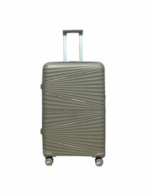 Large suitcase Mocha brown 65cm - up to 28kg - 4 wheels 360 degree spinner
