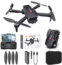 Drone - HD live camera - Brushless motor - foldable - incl. storage bag