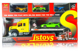 698 Transport Truck set - car transport truck 36.2CM