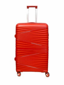 Large XL suitcase - Red - 75cm - up to 35kg - 4 wheels 360 degree spinner