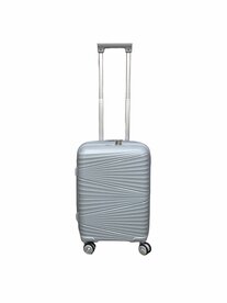 Hand luggage suitcase 55CM Gray - 4 wheels 360 degree spinner