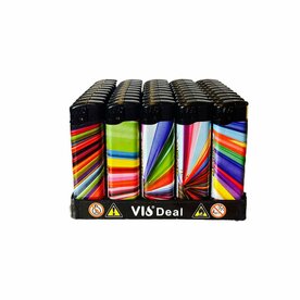 Klik Aanstekers 50 in tray navulbaar - umbrella