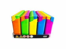 Aanstekers 50 stuks - afdrukbare aansteker - Harlekin - kliksysteem