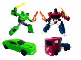 Transform Mecha Robots &ndash; 2in1 robot and car - set of 2 pieces