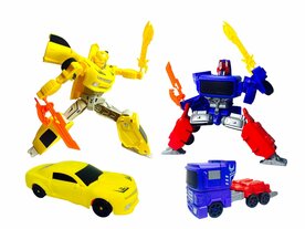 Transform Mecha Robots - 2in1 robot and car - set of 2 pieces G