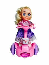 Poppen speelgoed met Balansbord Music &amp; 3D Lighting 360&deg; - Hoverboard - 30cm