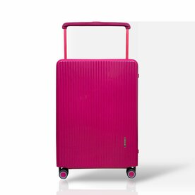 Bubule Hardcase suitcases Dark pink extra large XL 76 cm - TSA Lock - wide handle
