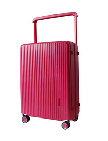 Hardcase suitcase Hand luggage Dark pink - 55 cm - TSA lock - wide handle Bubule
