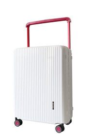 Hardcase suitcase Hand luggage white - 55 cm - TSA Lock - wide handle Bubule