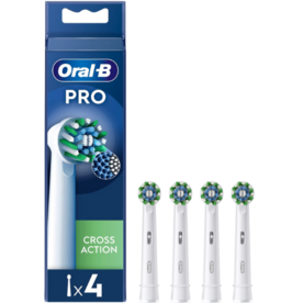 Oral-B Pro Cross Action brush heads 4 pieces
