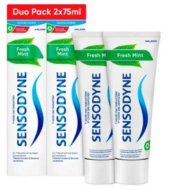 Sensodyne Fresh Mint Toothpaste 2-pack -  for sensitive teeth