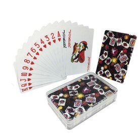 Speelkaart - 100% plastic - HQ kwaliteit - waterdicht  - Ace King print