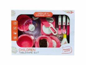 Kinderkeuken Accessoires Servies en Pannenset (12 stuks)