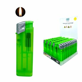 Aanstekers Bedrukbaar - Licht Groen Transparant 50 stuks - Verstelbare &amp; navulbaar