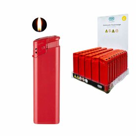 Rood Bedrukbare Aansteker blanco - 50 stuks &ndash; kliksysteem - TOM&reg;