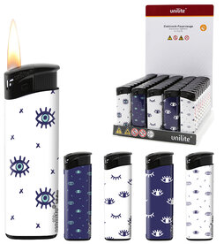 Click Lighters - Vision print - 50 pieces - Unilite&reg; Modern Design