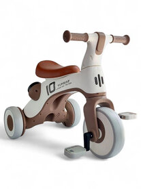 Loopfiets en kinderfiets voor kinderen - 3 wielen-  2in1 - comfortabel, stabiel en leerzaam