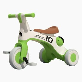 Kinderfiets en Loopfiets 2-in-1 (3 wielen) &ndash; comfortabel, stabiel en leerzaam