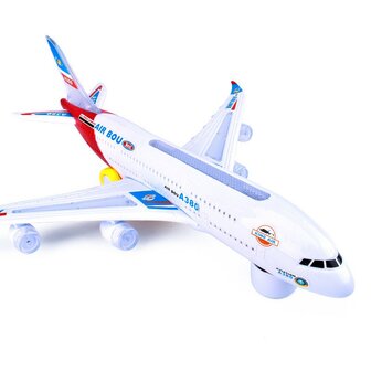 Airbus toy plane with sound and lights 30.5CM