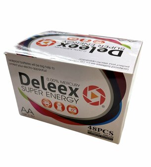 Deleex AA batterijen R6P 1.5V | GOLD edition