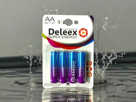 Deleex AA batterijen R6P 1.5V | GOLD edition