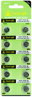 Button cell batteries AG 9 / 936A