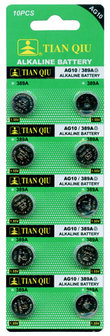 Button Cell Batteries AG 10 / 389A