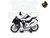 Police motorbike toy - Sheriff Police Motor Cycle - with lights and police sounds - 29CM