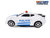 Robot Police Car 2 In 1 Robot And Car Transformer Vehicle Police Car - LED Light And Sound 22CM